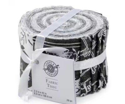 Loops and Threads Black & White Jelly Rolls