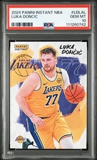 PSA10 2024 PANINI INSTANT NBA LDLAL LUKA DONCIC LOS ANGELES LAKERS