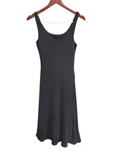 Vintage Jeremy Spenser Midi Length Dress Black  Size 10 90s Cocktail Party