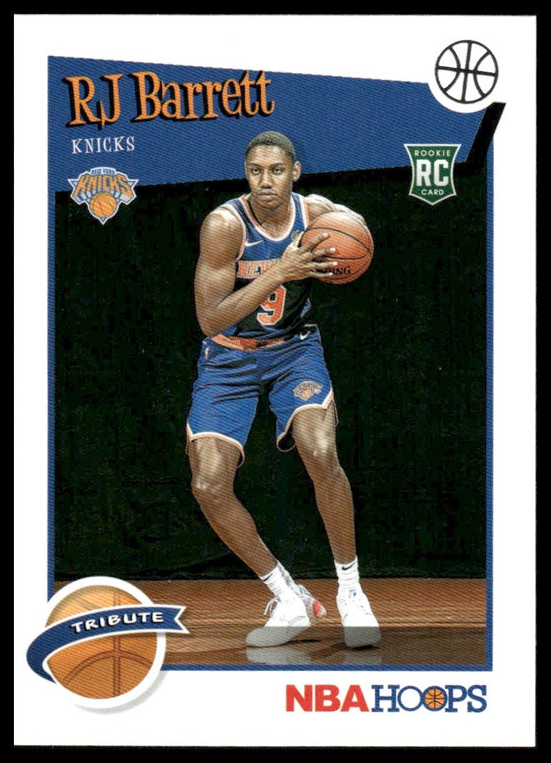 2019-20 Hoops #298 RJ Barrett Rookie New York Knicks