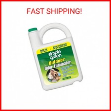 Simple Green Outdoor Odor Eliminator for Pets, Dogs, 1 gallon Refill - Ideal for