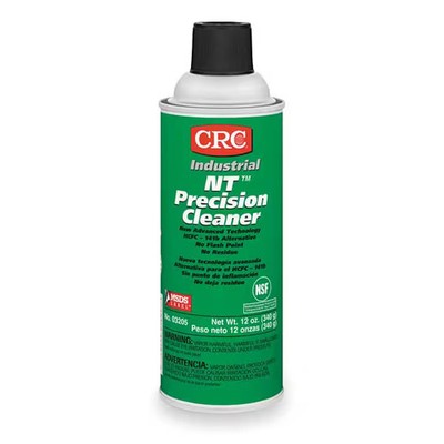 Crc Precision Cleaner, 12 oz, Aerosol Spray Can, Liquid 03205 Crc 03205 12 oz.