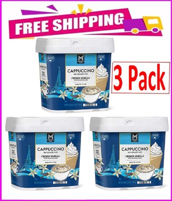 3 Pack - Member'S Mark French Vanilla Cappuccino Beverage Mix, 48