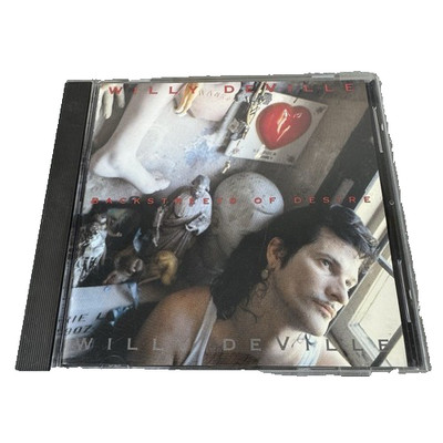 WILLY DEVILLE : BACKSTREETS OF DESIRE (CD) DISC + CVR ART - NO CASE - VG