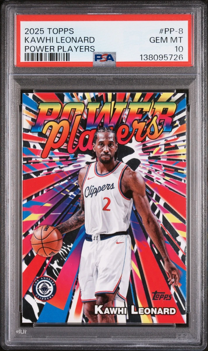 Kawhi Leonard Professional Sports Authenticator (PSA) Basketball