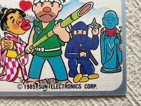 Ikki 1985 Menko Mini Card 295 Family Computer Amada Nintendo Game Japan