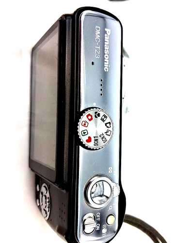 Panasonic Lumix DMC-TZ3 Digital Camera 7.2MP 10x Zoom w/ Lumix Battery Charger - Picture 3 of 11