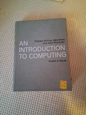 An Introduction To Computing, Wilde, 1973,418p  Hardback