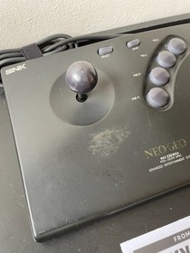 SNK Neo Geo Neogeo AES Console System ROM w/ 2 Stick Controllers Set Soft