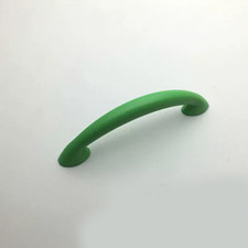 Zinc Alloy Colorful Curved Cabinet Pulls Handles Kids Drawer Wardrobe Knobs
