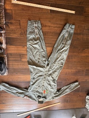 Vintage 1966 USAF K-2B Flight Suit Medium Regular Vietnam Era Coverall Patched