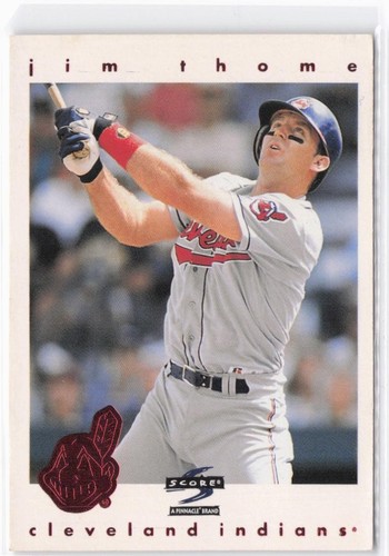 1997 Cleveland Indians Baseballs Set McDonald's “Sluggers Series