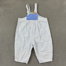 Vintage Sweet Potatoes Romper Girls 4T Striped Bunny One Piece 90s Retro Outdoor