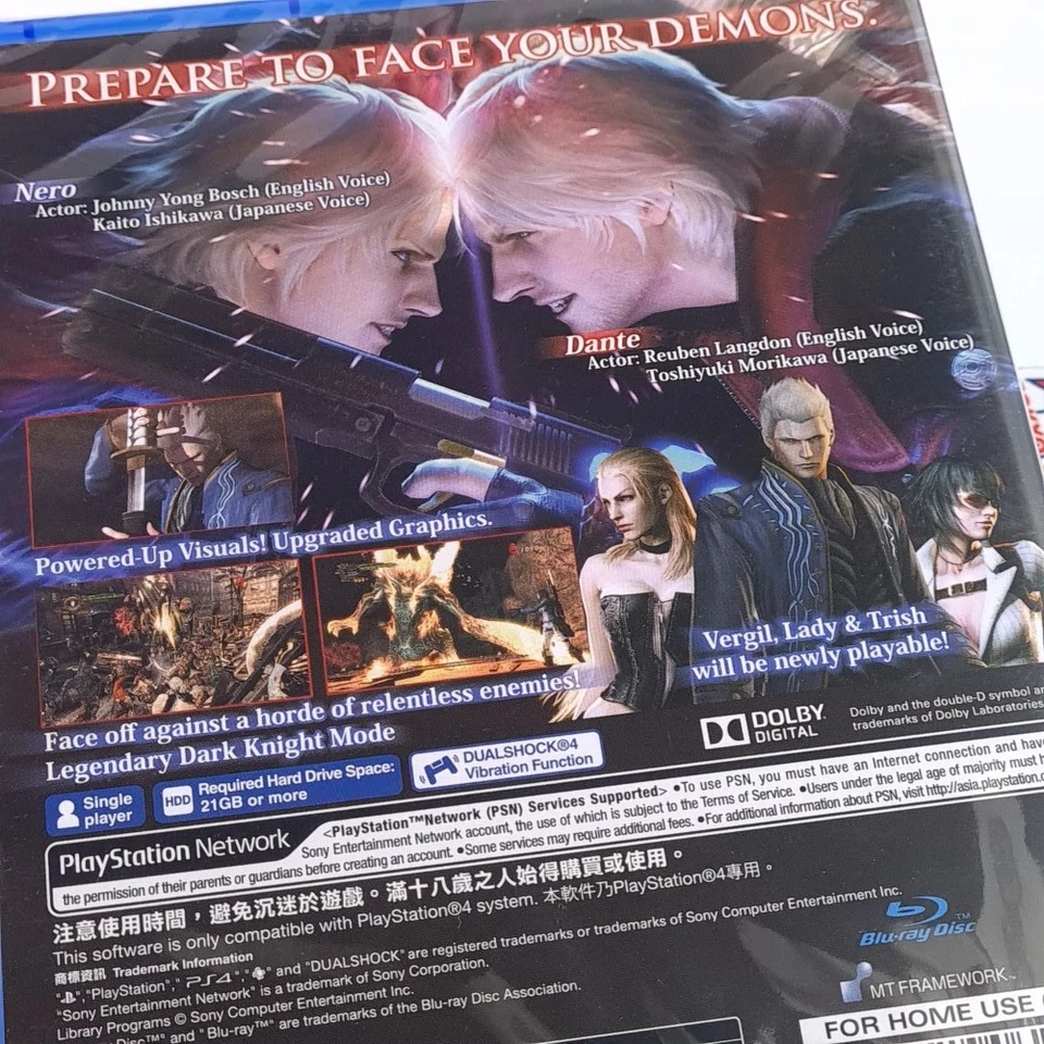 Devil May Cry 4 Special Edition PS4 Asia Game New (Multi-Languages/DMC Action) - Image 2 of 4