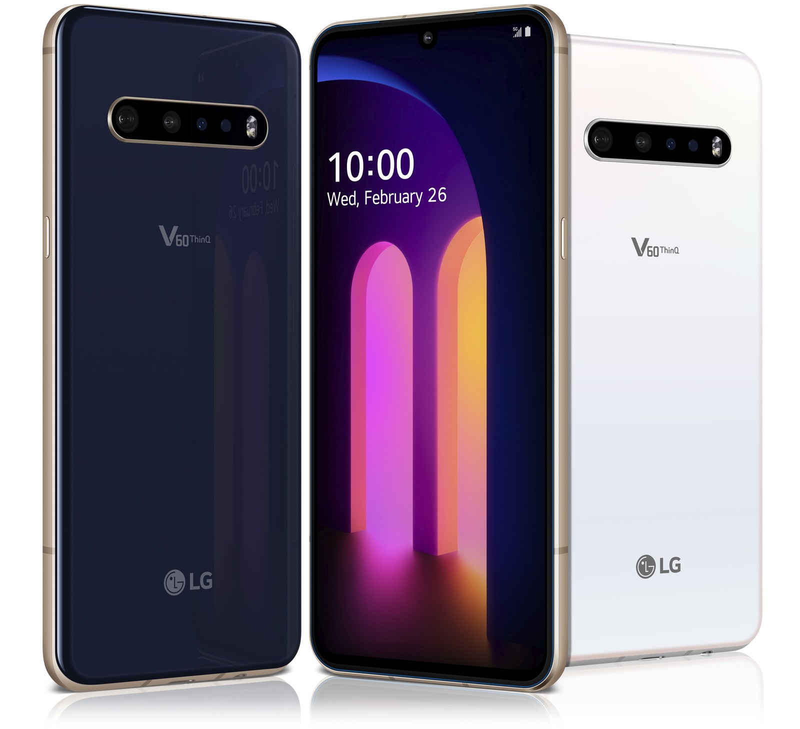 LG V60 ThinQ 4G 5G LMV600VM 128GB Verizon Volte Smartphone USA - Neu ungeöffnet