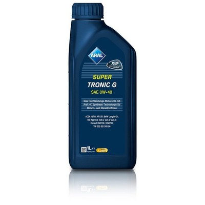 ARAL 1 L LITER SUPERTRONIC G 0W-40 MOTOR-ÖL MOTORENÖL