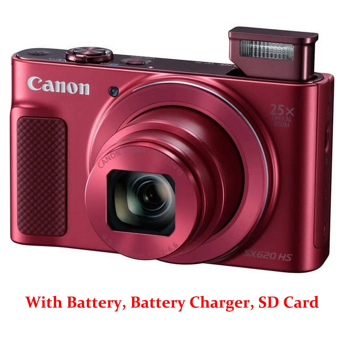 【極上品】Canon Powershot SX620 HS カード付 2423 Canon PowerShot SX620 HS 20.2MP Digital Camera - Black for sale