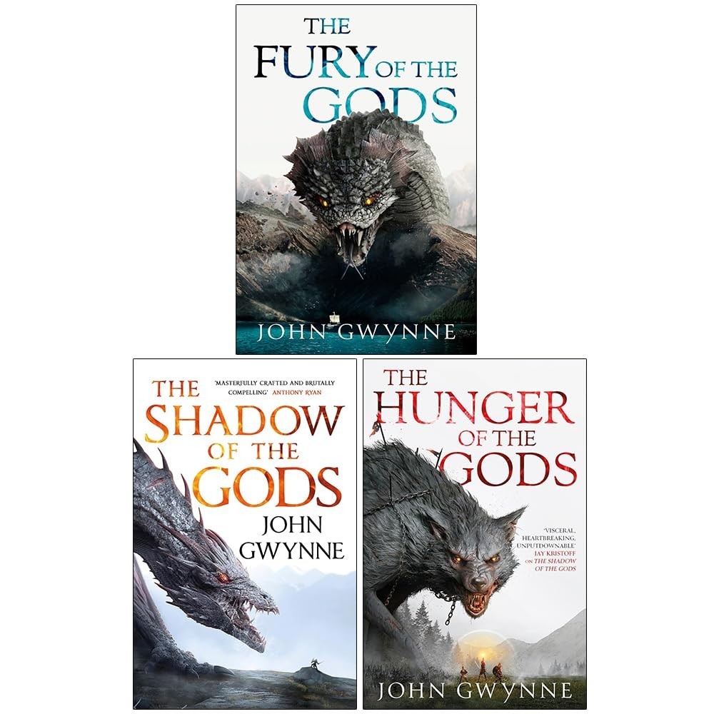 Bloodsworn Trilogy 3 Books Collection Set By John Gwynne Shadow of the Gods