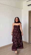 PUNJABI SHARARA PLAZZO KURTI PLAZZO SALWAR KAMEEZ SUIT WOMEN READY MADE DESIGNER