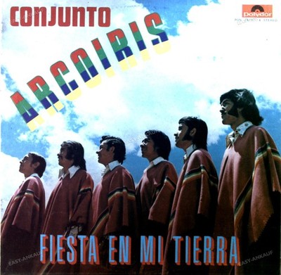 Conjunto Arcoiris - Fiesta En Mi Tierra LP 1977 (VG/VG) .*