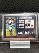 2025 Panini Select Passing Grade Joe Burrow