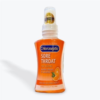 Chloraseptic Sore Throat Spray, Citrus, 6 fl oz