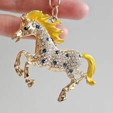 Sparkling Horse Keychain Bag Charm – Lucky Symbol & 2026 Year of Horse Gift 🐎