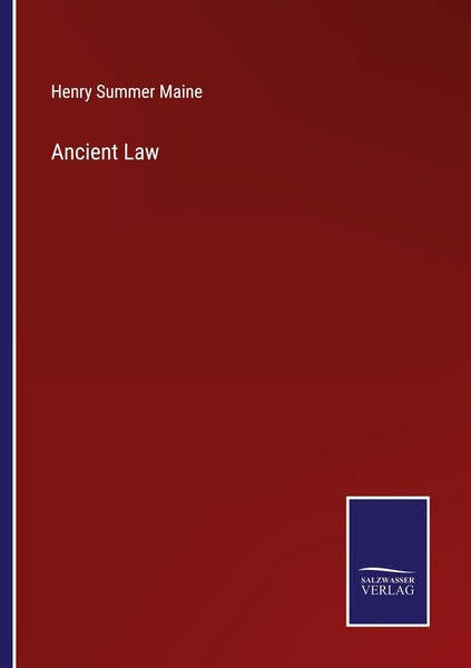Ancient Law Henry Summer Maine-image