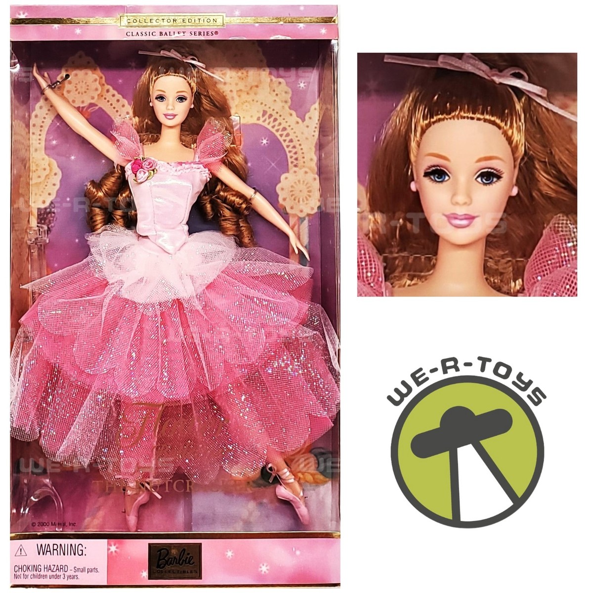 Ballet Doll Barbie Cascanueces Vestido Barbie Flower Ballerina