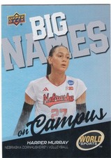 2025 UPPER DECK WORLD OF SPORTS V2 BIG NAMES ON CAMPUS #BNC-HM HARPER MURRAY