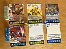 Marvel Dice Masters Promo Lot 6 cards with Dice