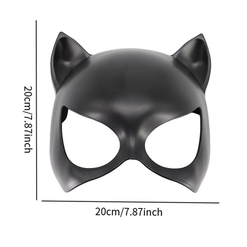 Cat Mask Photo Prop Blank Face Mask for Masquerades Role Playing Carnival - Picture 6 of 7