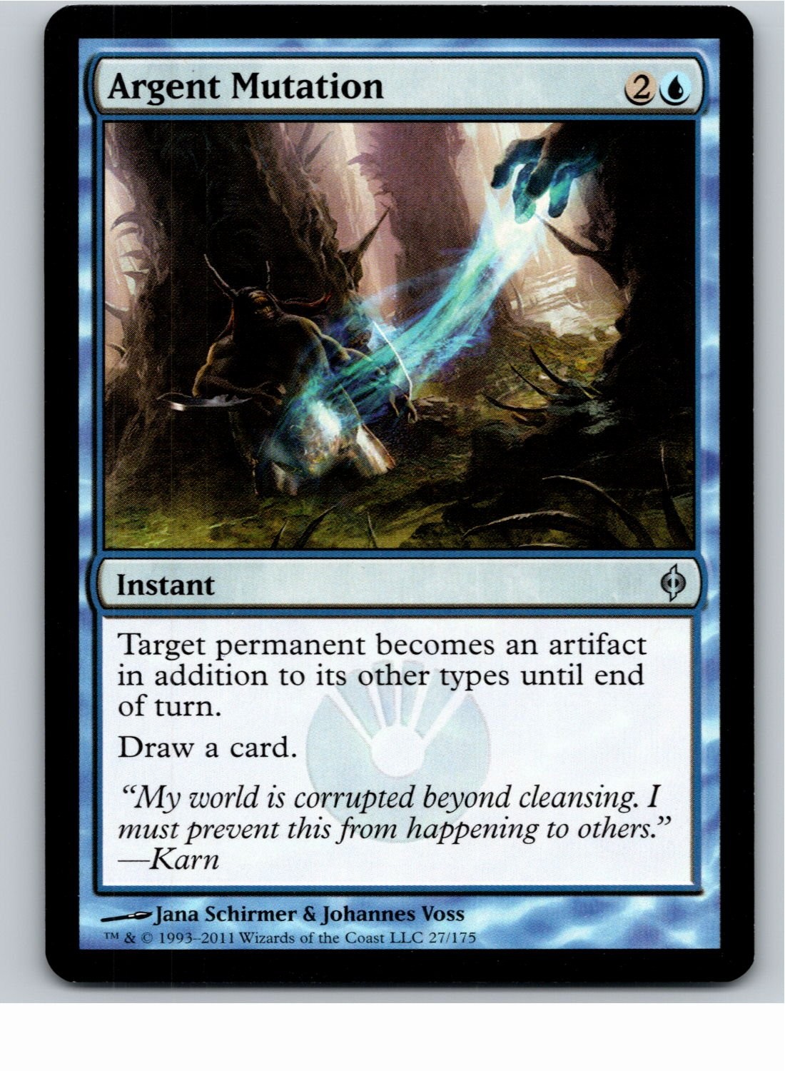Magic the Gathering Argent Mutation New Phyrexia MTG Free Shipping!