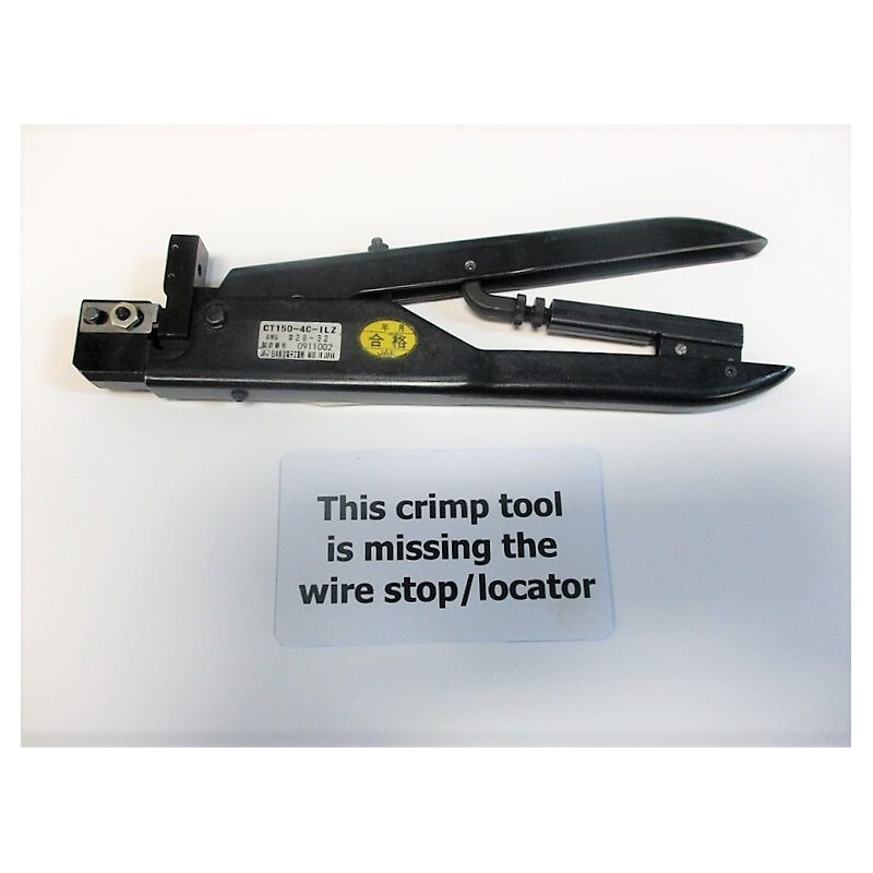 CT150-4C-ILZ Crimp Tool Missing Contact Guide Mfg: JAE