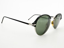 Vintage Cutler and Gross 0375 Sunglasses FRAMES Panto Windsor Rings Black J052