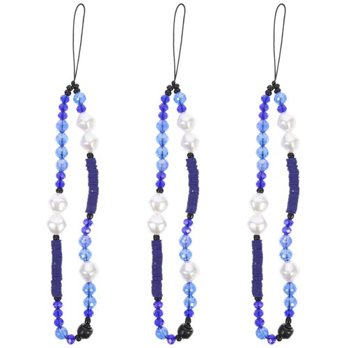 3 Pack -lost Chain Beaded Lanyard Theft Strap - Zdjęcie 2 z 12