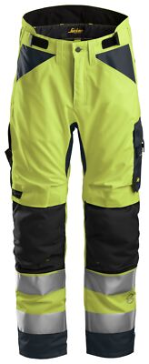 Snickers AllroundWork Hi-Vis 37.5  isolierende Arbeitshose, Kl. 2, EN 14404, 204