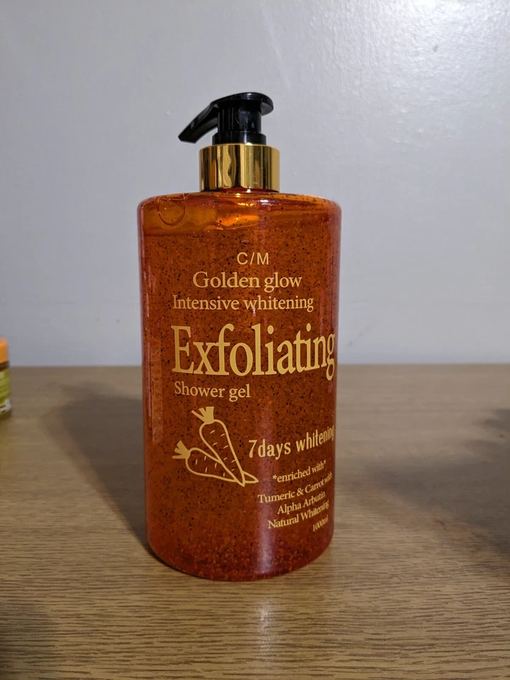 Golden Glow Intensive Whitening Exfoliating Shower Gel 1000ml 1 Pc - Image 3 of 4
