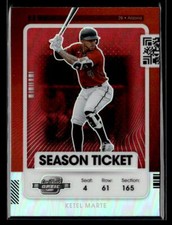 Ketel Marte - 2021 Panini Contenders Optic Red Holo #95 Arizona Diamondbacks