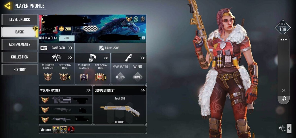 Compte Call Of Duty Mobile - Année 2019 - Plateformes Android Et Apple