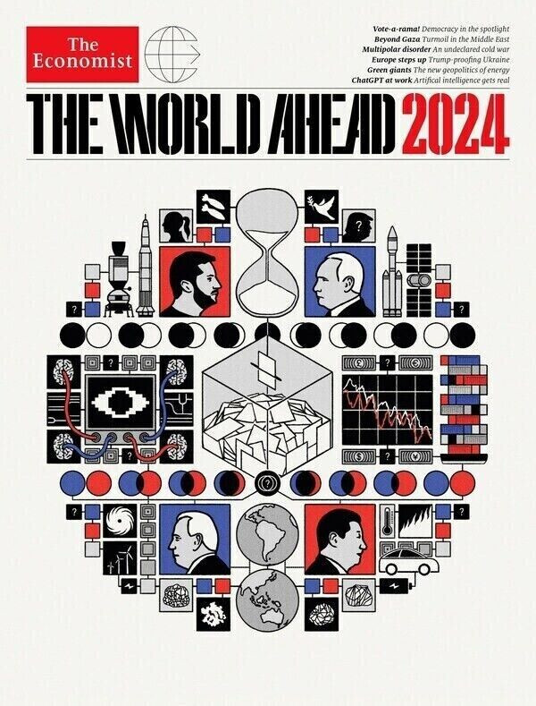 The World Ahead 2024　the Economist【希少】 The Economist Magazine Annual Issue The World Ahead 2024 | eBay