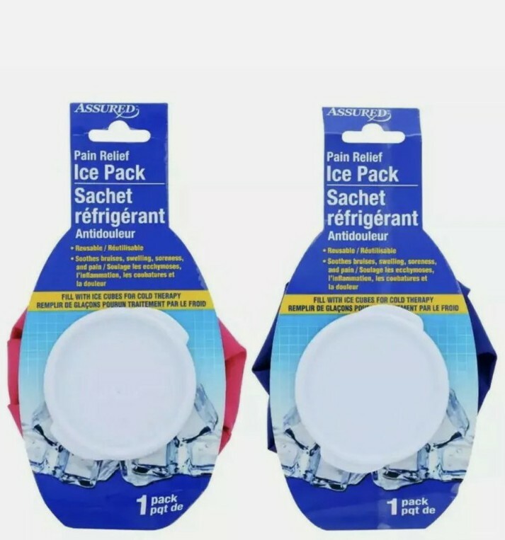 2X Pack Reusable Ice Bag For Cold Therapy Pain Relief Knee Neck