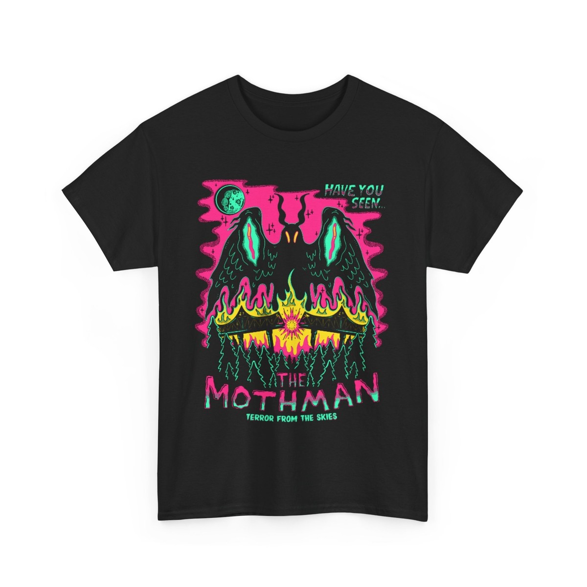 Mothman T Shirt | Moth man | Mothman Shirt | Cryptid Shirt