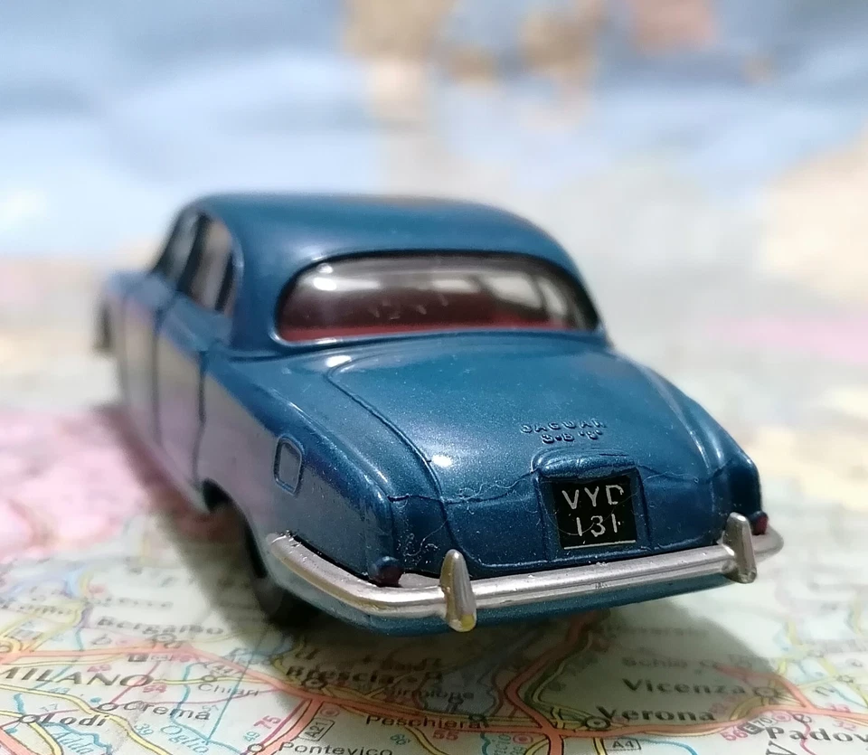 JAGUAR S Type - Vintage Scala 1/42 , Spot-On 276 Made in N. Ireland 1964 - Immagine 4 di 4