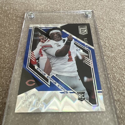 2021 Panini Donruss Elite - Rookies Variations Explosion #177 Justin Fields /275