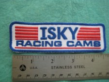 Isky Racing Cams Score Nascar Nhra Racing  Team Service Parts Dealer Hat Patch