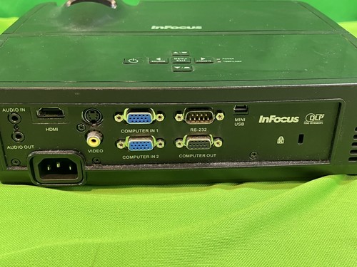 Infocus IN116 DLP WXGA Projector - HDMI - 3000 ANSI Lumens/966 Lamp Hours-WORKS! - Picture 5 of 7