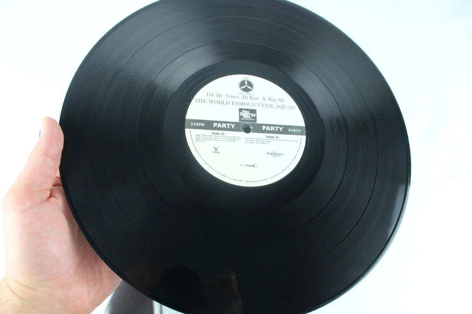 THE WORLD FAMOUS VYNIL SQUAD DJ MR VINCE DJ KUE BIG ALI 12" VINYL DJ RECORD - Image 2 of 2