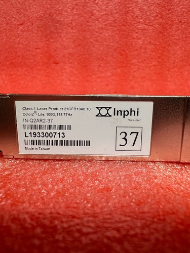 MODULE ÉMETTEUR-RÉCEPTEUR INPHI IN-Q2AR2-37 100G 80KM 193,7HMZ - Photo 2/3