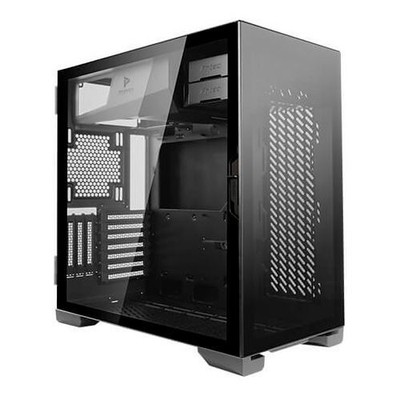PC-Gehäuse Antec P120 Crystal Midi Tower Case schwarz mit Fenster